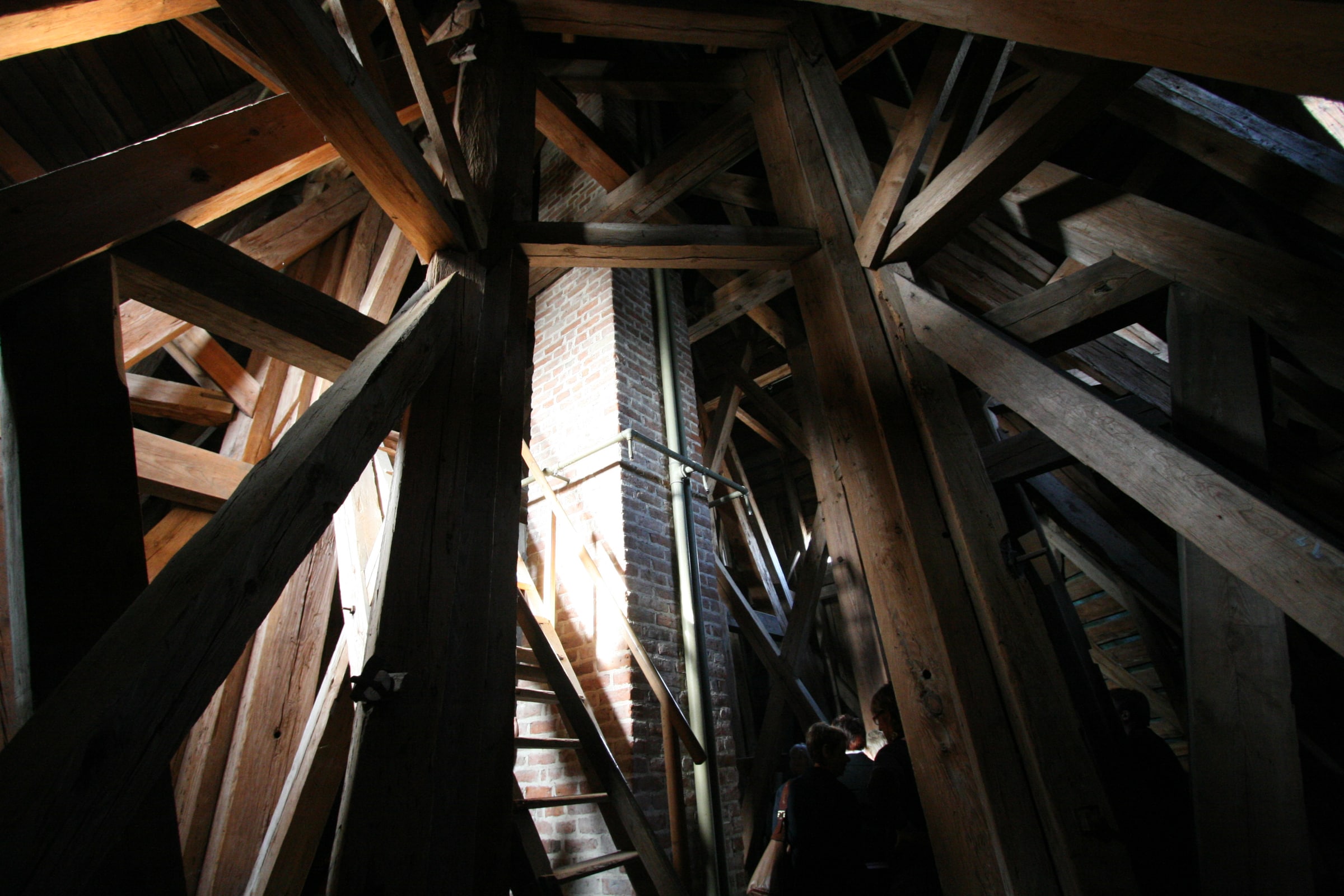 Timber roof construction, Frederiksborg Castle