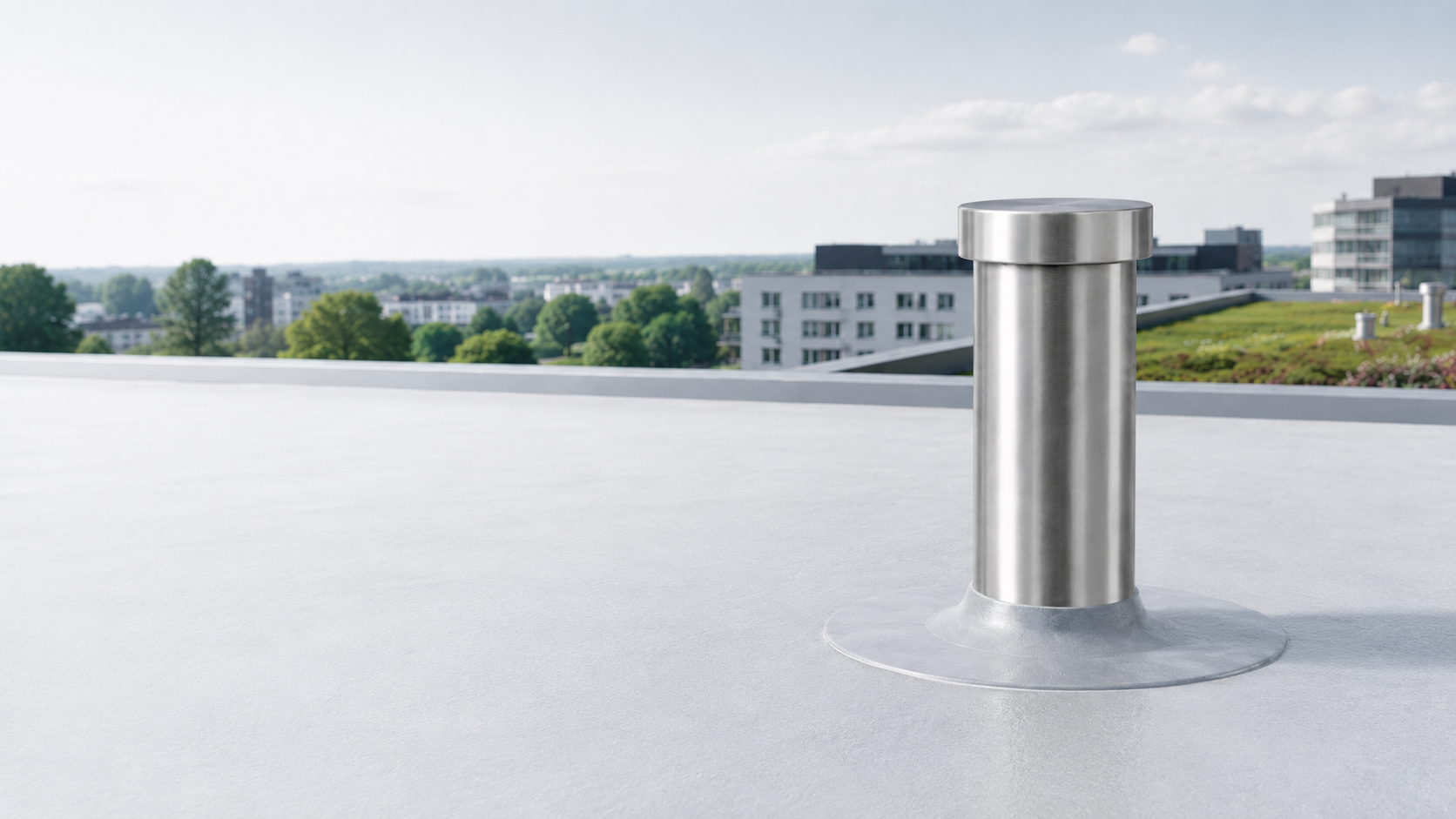 Humidynit Access installed on a roof