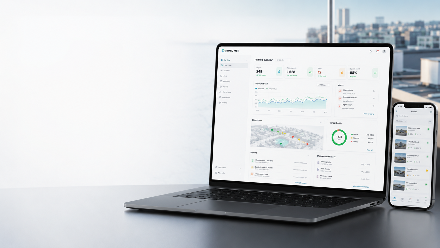 Humidynit Platform